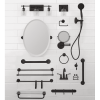 Holbrook 18" Hook Rack With 3 Hooks, Oil Rubbed Bronze