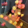 40 LEDs Rose Flower String Lights 10ft/3m Battery Operated Decorative Lights for Anniversary Valentine\'s Wedding Bedroom